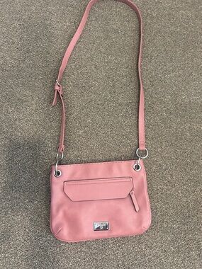 Nine West Dusty Rose Crossbody Bag with Front Pocket